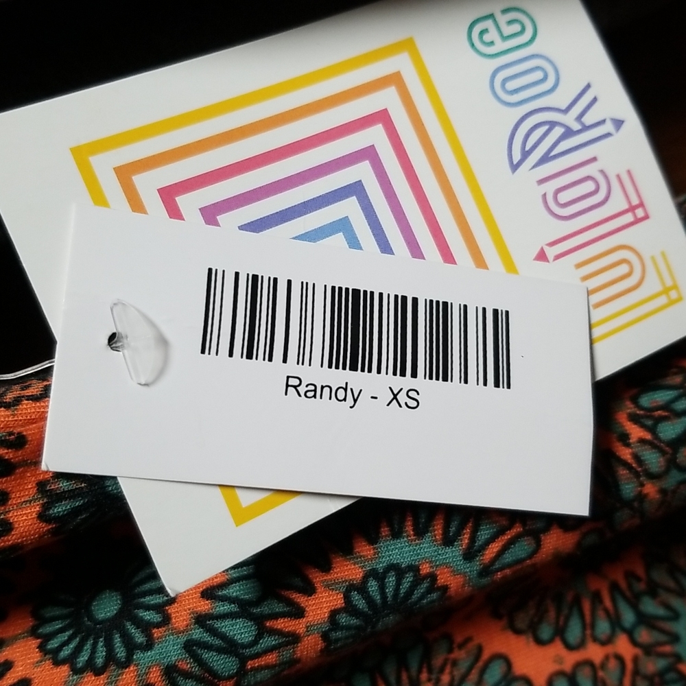 Lularoe Randy Shirt size extra small - Picture 6 of 6